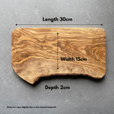 Personalised Custom Rustic Wooden Cutting Board