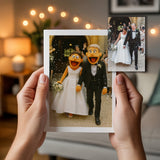 Personalised 3D Animated Puppet Greetings Card