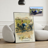 Personalised Motorbike Watercolour Art Print