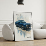 Personalised Car Watercolour Art Print