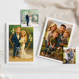 Personalised 3D Animated Cartoon Greetings Card