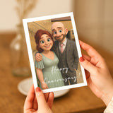 Personalised 3D Animated Cartoon Greetings Card