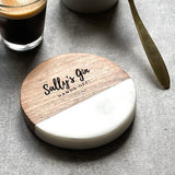 Personalised Marble Coffee Coaster