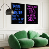 Your Own Personalised Song Lyric Quote Poster