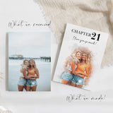 Personalised Watercolour Birthday Card