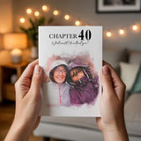 Personalised Watercolour Birthday Card