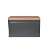 Personalised Bread Storage Bin with Engraved Wooden Lid