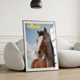 Personalised Animated Cartoon Pet Portrait Print