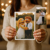 Personalised 3D Animated Puppet Greetings Card