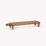 Large Raised Teak Serving Board - GardenTrading