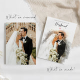 Personalised Watercolour Anniversary Card