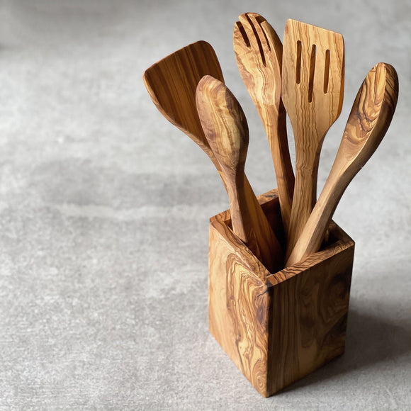 Olive Wood Kitchen Utensils