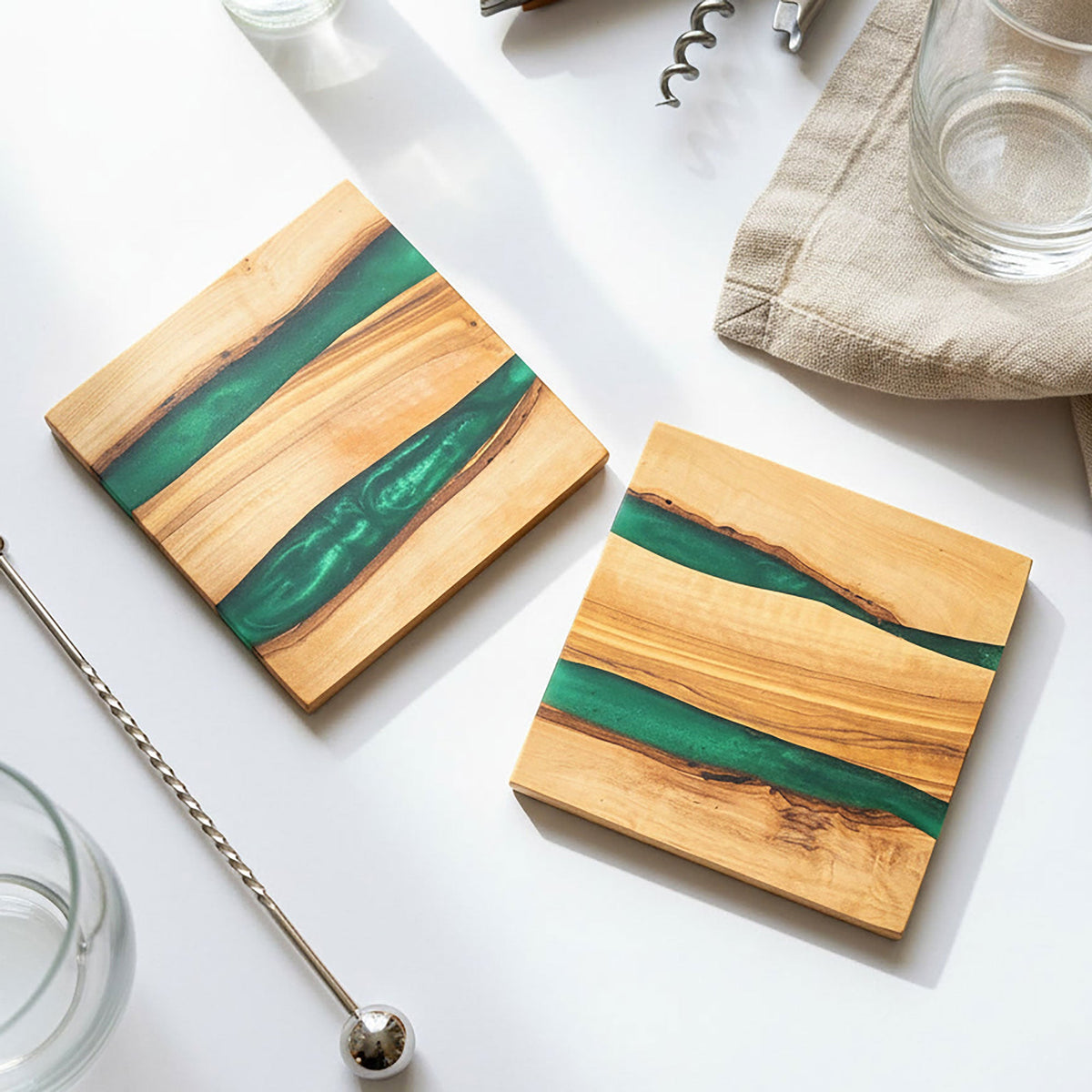 Handmade Resin Coasters