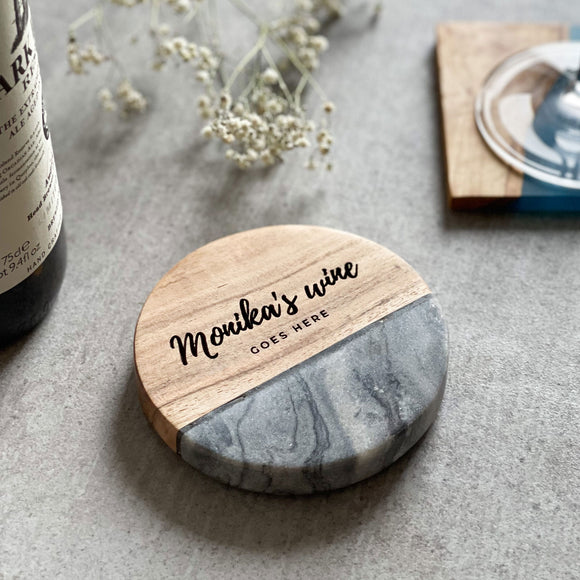 Marble Coasters and Tableware