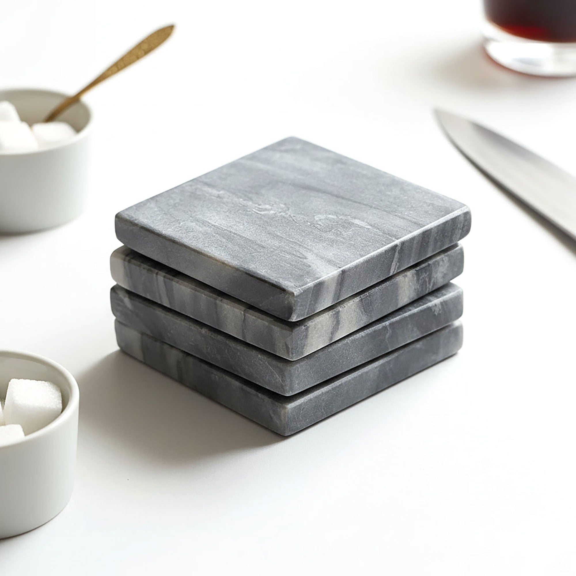Marble Drinks Coasters