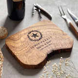 Personalised Rustic Wedding Cheeseboard