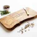 Personalised Rustic Cheeseboard