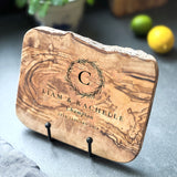 Personalised Rustic Wedding Cheeseboard Gift