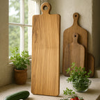 Large Italian Olive Wood Charcuterie Board