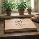 Personalised Beech Chopping Block