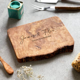 Personalised Olive Wood Chopping Board Gift