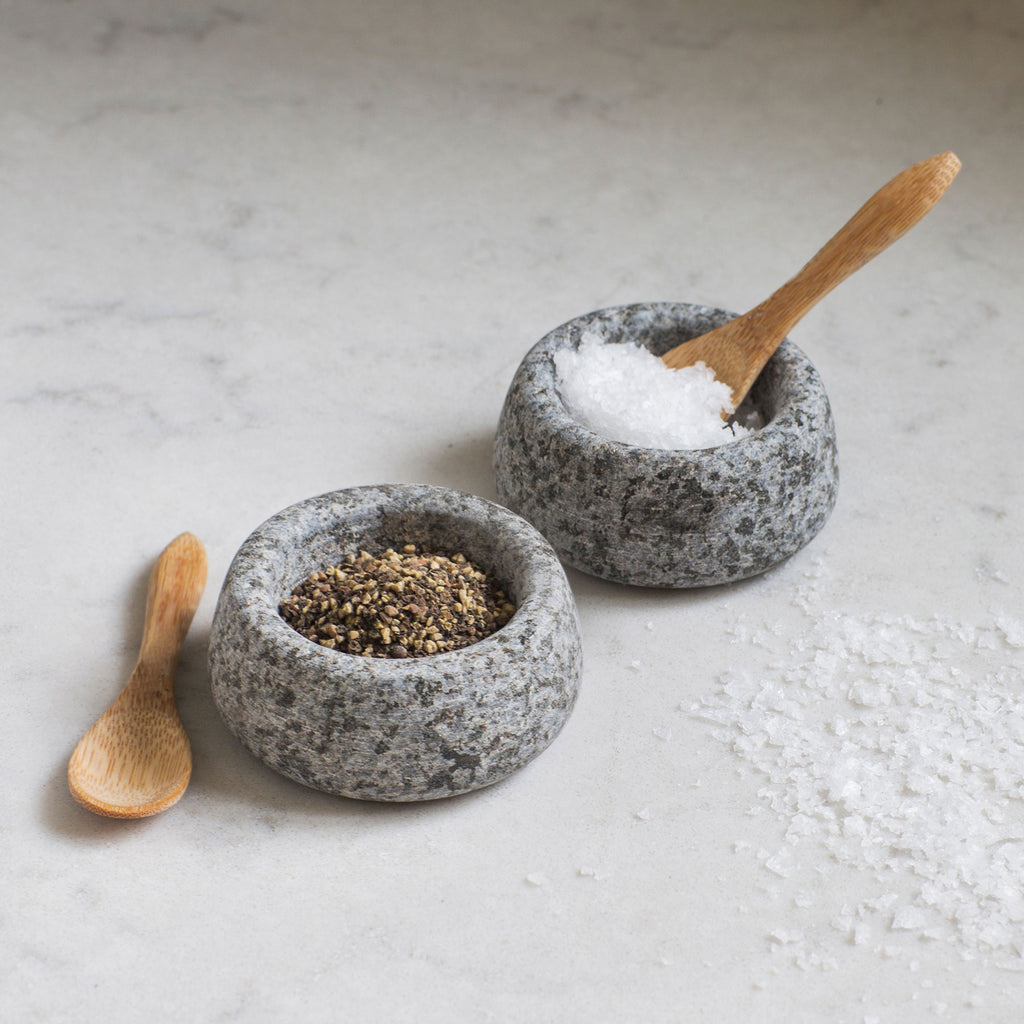 Granite Salt & Pepper Pots