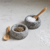 Granite Salt & Pepper Pots - GardenTrading