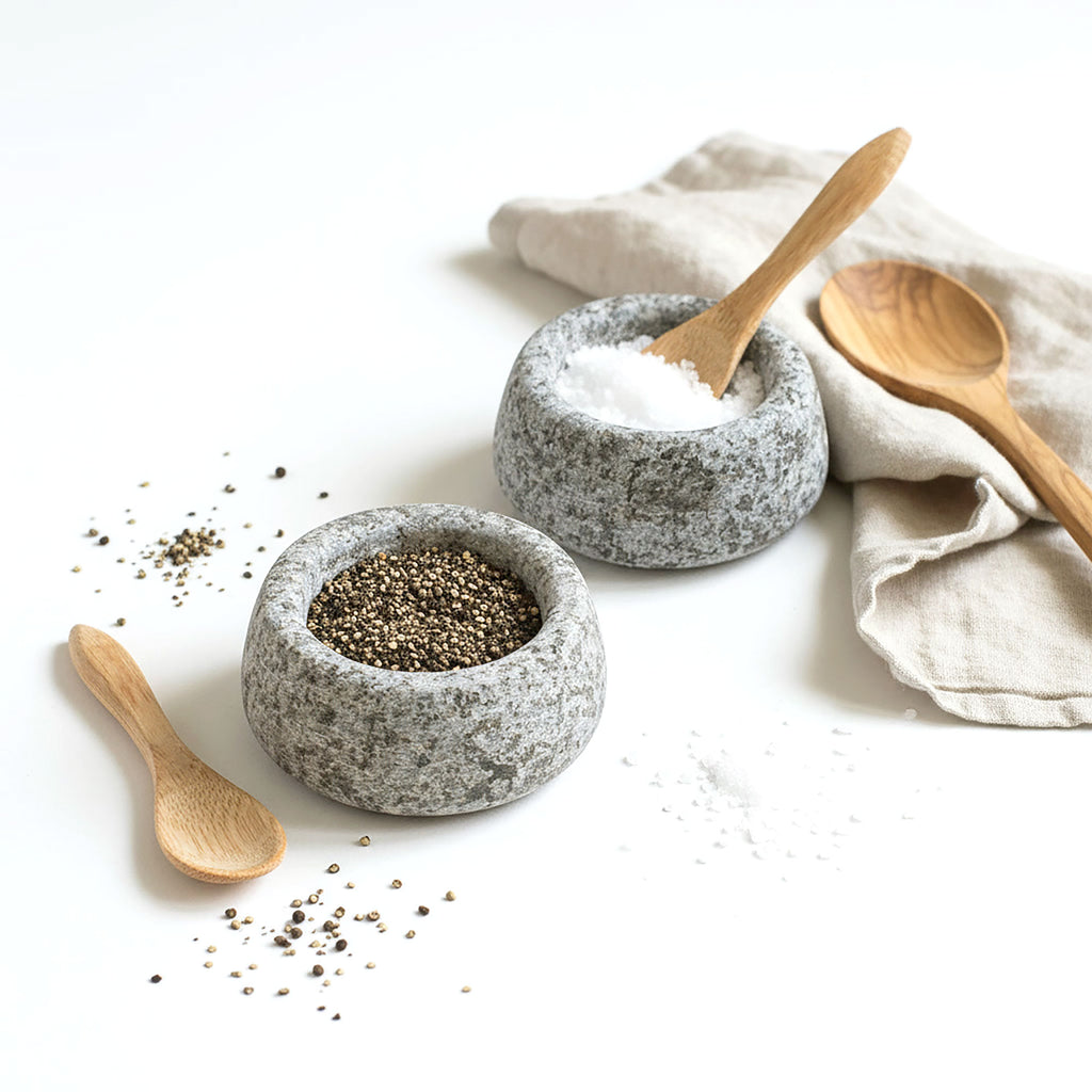 Granite Salt & Pepper Pots