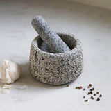 Granite Pestle & Mortar Natural - GardenTrading