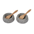 Granite Salt & Pepper Pots