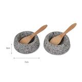 Granite Salt & Pepper Pots - GardenTrading