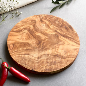 Olive Wood Round Chopping/Cheese Board