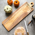 Personalised Large Italian Olive Wood Chopping, Serving, Charcuterie Board
