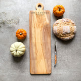Personalised Large Italian Olive Wood Chopping, Serving, Charcuterie Board