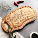 Personalized Olive Wood Birthday Gift