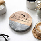 Personalised Paw Print Coaster