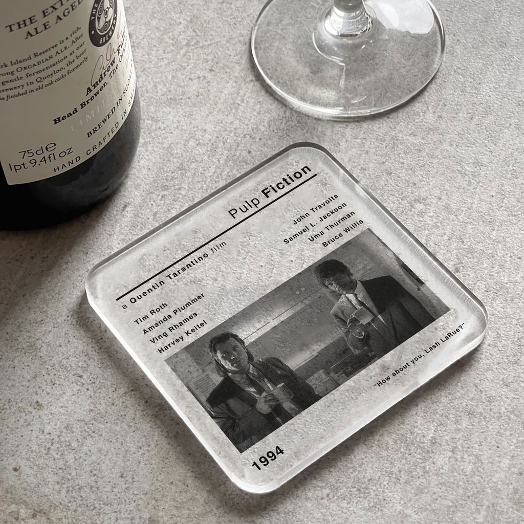 Pulp Fiction Movie Tea / Coffee Coaster