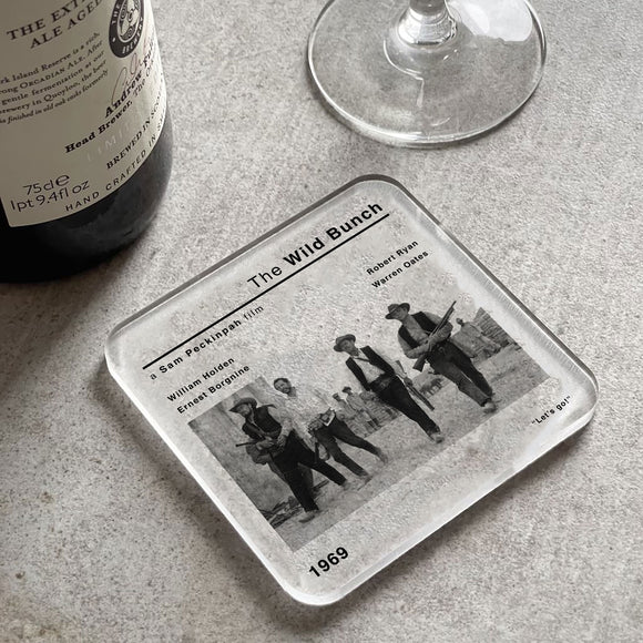 The Wild Bunch Movie Poster Acrylic Coaster