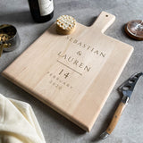 Personalised Scandi Modern Charcuterie, Cheese Board