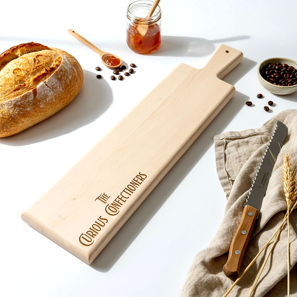 Your Own Logo Alder Wood Serving & Bread Board - L50cm
