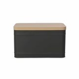 Borough Bread Bin Charcoal - GardenTrading