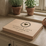Personalised Beech Chopping Block