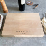 Personalised Beech Chopping Block
