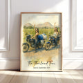 Personalised Motorbike Watercolour Art Print