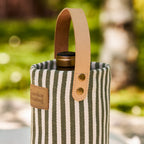 Kimmeridge Bottle Bag Moss Green - GardenTrading