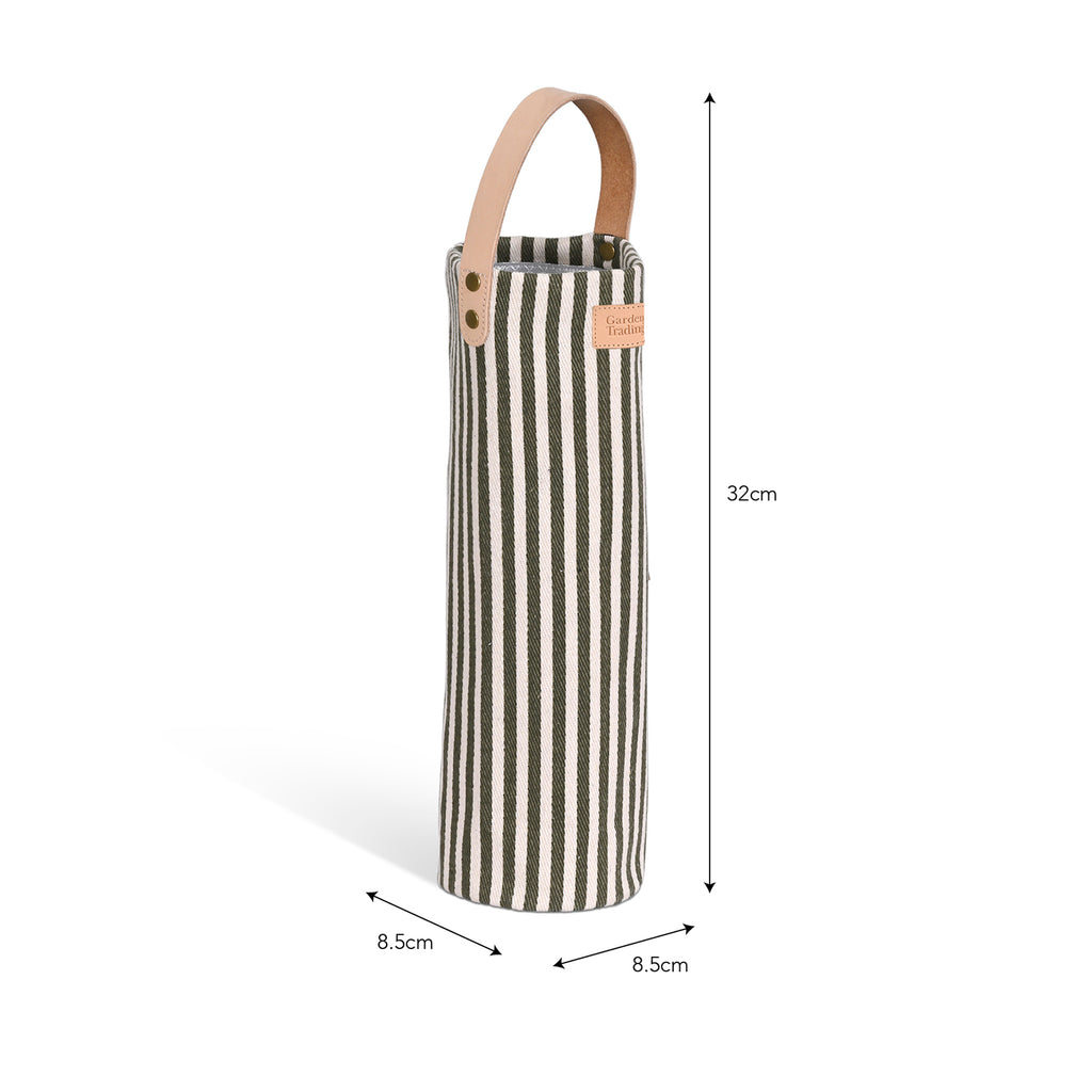 Kimmeridge Bottle Bag Moss Green - GardenTrading