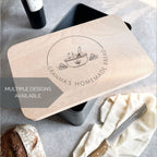 Personalised Bread Bin/Cake Tin with Wooden Lid