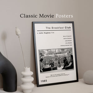 The Breakfast Club Minimalist Style Movie Poster