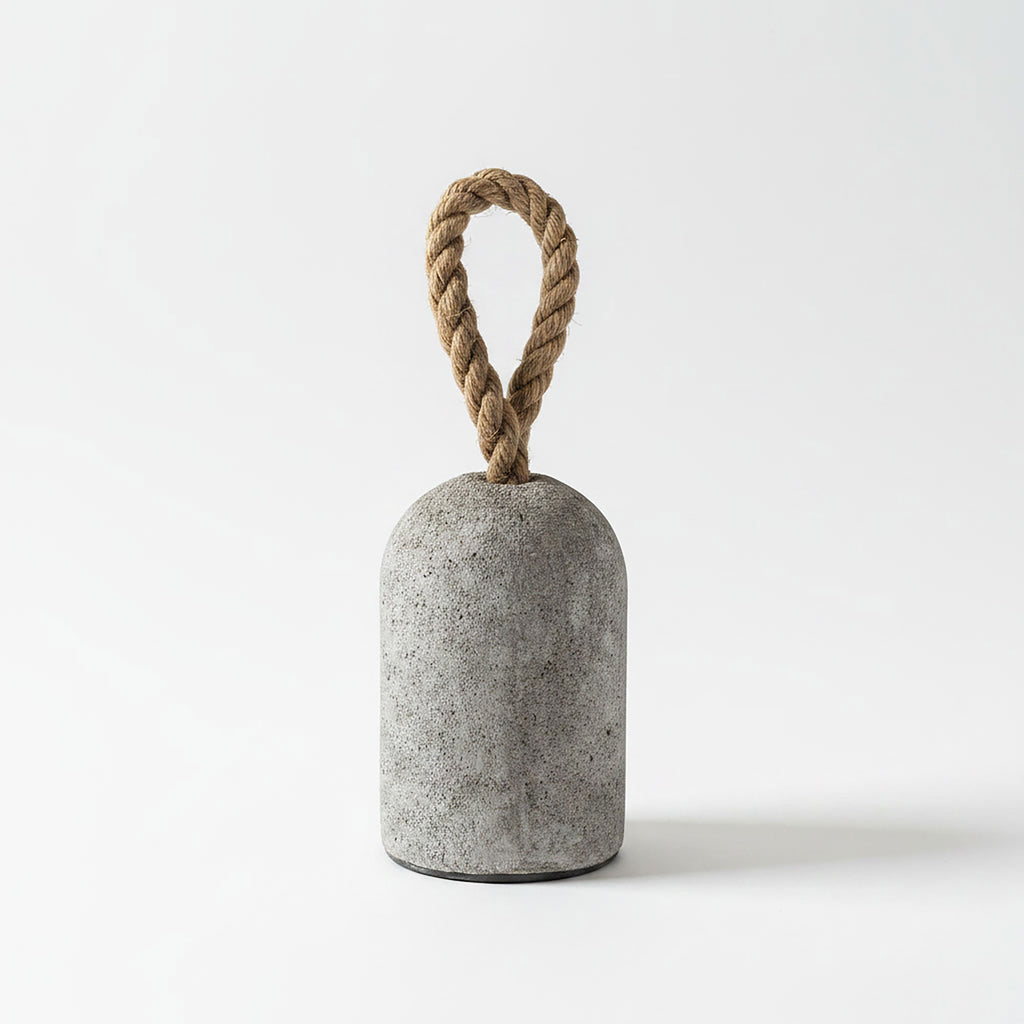 Industrial Cement Doorstop - Grey