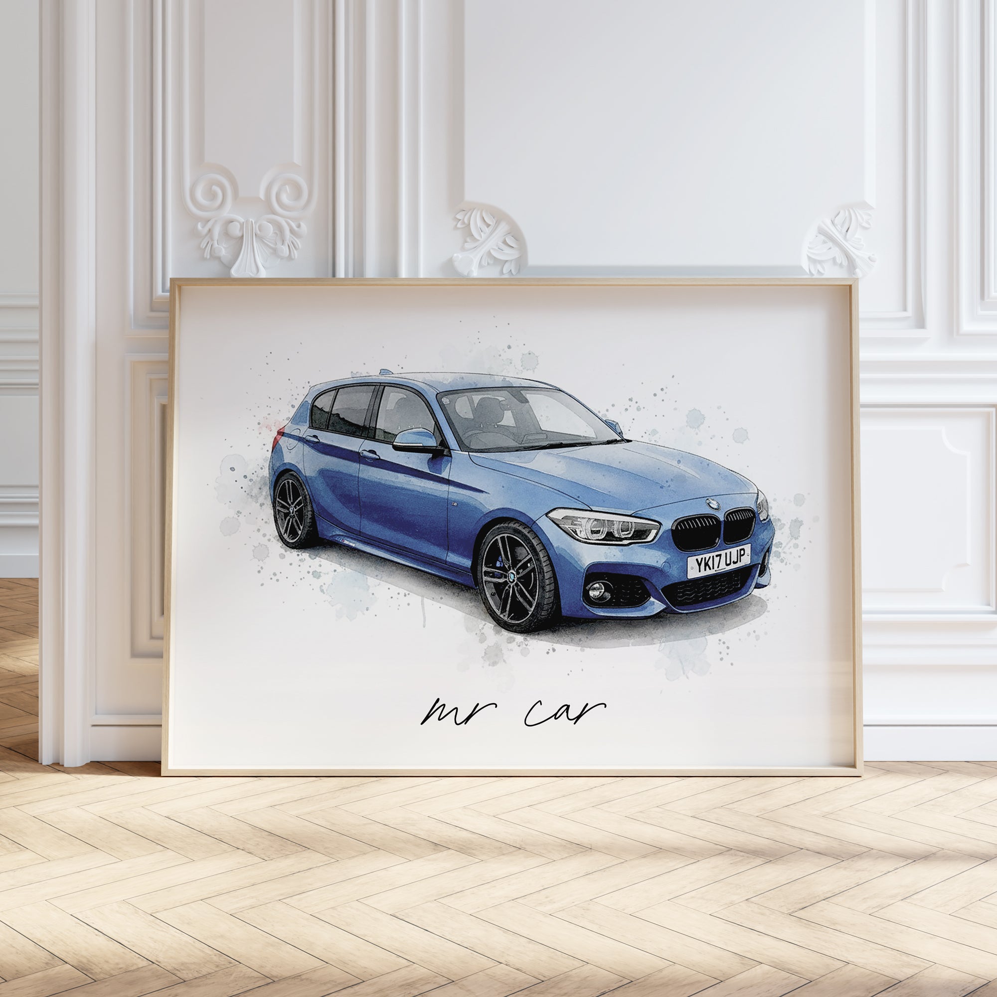 Personalised Car Watercolour Art Print